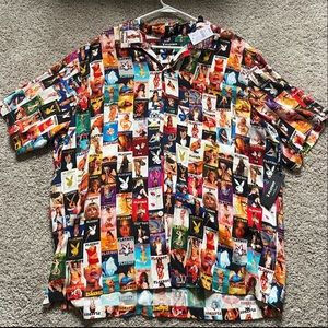 VINTAGE PACSUN PLAYBOY BUTTON UP